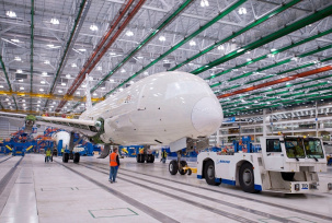 Boeing 787 im Boeing-Werk South Carolina, © Boeing