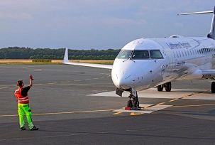 Eine Bombardier CRJ 900 der Lufthansa., © Lufthansa