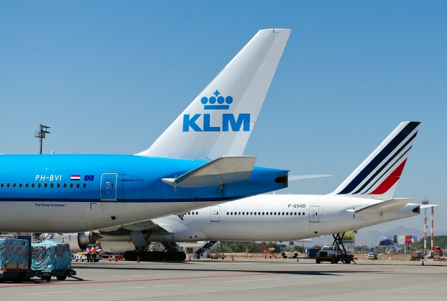 Flugzeuge von KLM und Air France., © Air France/KLM