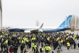Boeing stellt die 737 Max 10 in Renton vor., © Boeing