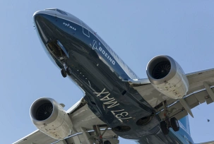 Eine Boeing 737 Max 7., © dpa/Seattle Aviation Images