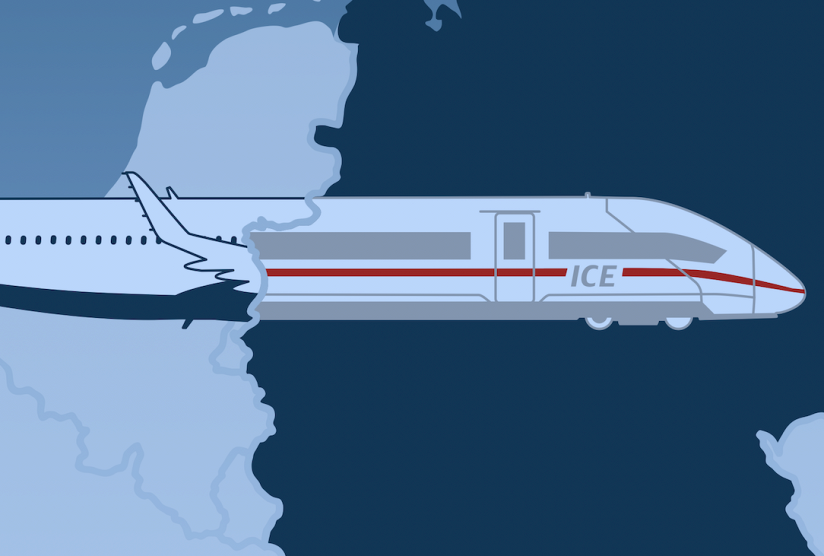 Wenn der "Rail &amp; Fly"-Zug den Flug verpasst, © Deutsche Bahn/BDL