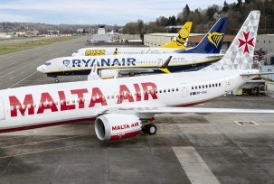 Boeing 737 Max 8 200 der Ryanair Group (Buzz, Ryanair, Malta Air)., © Ranair