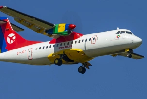 Ein ATR42 von Danish Air Transport (DAT)., © AirTeamImages.com/Danish Aviation Photo