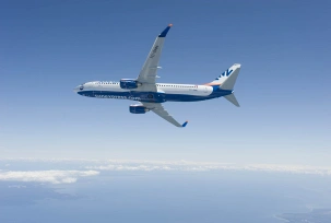 Eine Boeing 737 von Sun Express im Flug., © SunExpress