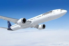 Boeing 777X in Lufthansa-Farben., © Lufthansa