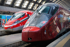 Italienische Hochgeschwindigkeitszüge von Trenitalia und .italo, © Adobe Stock/Mike Dot