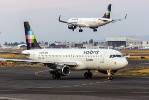 Volaris-Maschinen in Mexiko., © AirTeamImages.com/Markus Mainka