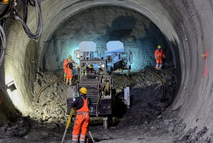 Flughafentunnel Stuttgart 21, © Deutsche Bahn AG/Arnim Kilgus