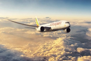Eine Computergrafik einer Boeing 787-9 von Ethiopian Airlines., © Boeing