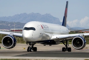 Ein Airbus A350 von Delta Air Lines., © AirTeamImages.com/Javi Sanchez Utzet