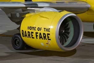 GTF-Triebwerk eines Airbus A320 Neo von Spirit Airlines., © AirTeamImages.com/Steven Marquez