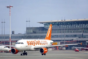 Easyjet-Maschine am Flughafen Hamburg., © Flughafen Hamburg/Oliver Sorg