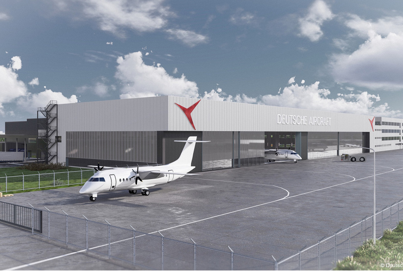 D328 Eco: Deutsche Aircraft nimmt Werk in Leipzig/Halle in Betrieb, © Deutsche Aircraft