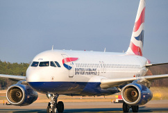 Airbus A320 von British Airways., © Flughafen Nürnberg/Max Haselmann