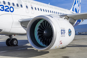 GTF-Triebwerk von RTX., © Sylvain Ramadier