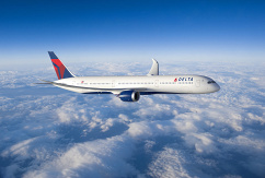 Rendering einer Boeing 787 von Delta Air Lines., © Boeing