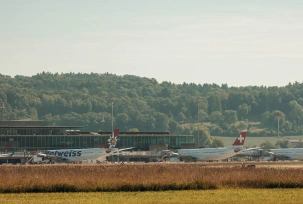Blick auf den Flughafen Zürich., © Flughafen Zürich