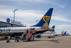 Blick auf das Terminal am Flughafen Nürnberg., © Flughafen Nürnberg