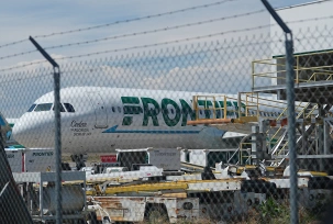 Frontier Airlines-Flugzeug, © DPA/David Zalubowski/AP
