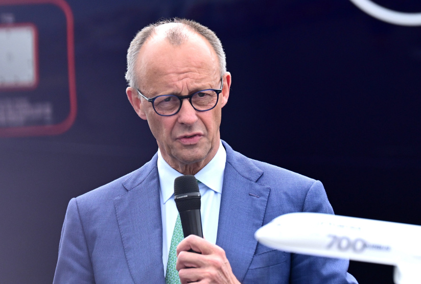 Merz verurteilt Huthi-Angriffe auf Flughafen Riad, © DPA/Sebastian Gollnow