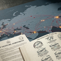 Artikel 5 – Ian Douglas: Bilaterale Abkommen und Netzstrategie, © airliners.de/KI
