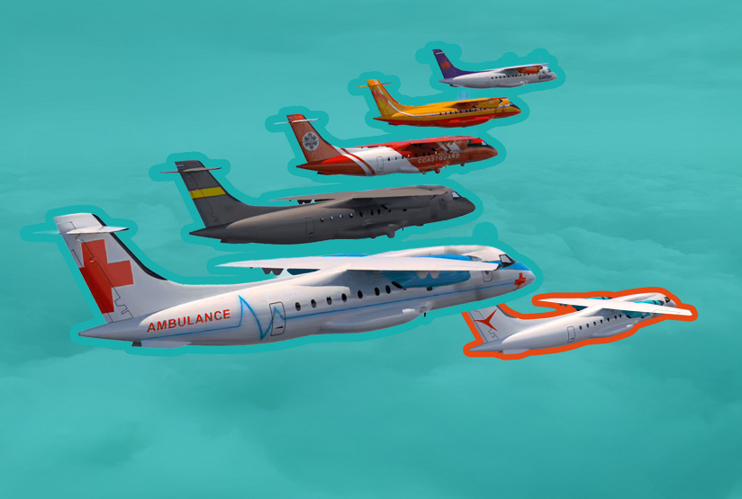 Mehr als ein Passagierflugzeug: Die D328 MR als Multi-Role-Plattform, © airliners.de/mit Deutsche Aircraft