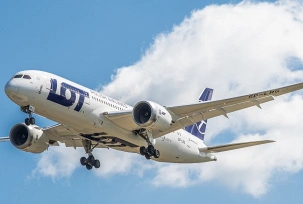 Eine Boeing 787 von Lot., © Lot