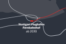 Stuttgarter Flughafenbahnhof eröffnet etwas früher – aber nicht für Stuttgart, © Deutsche Bahn