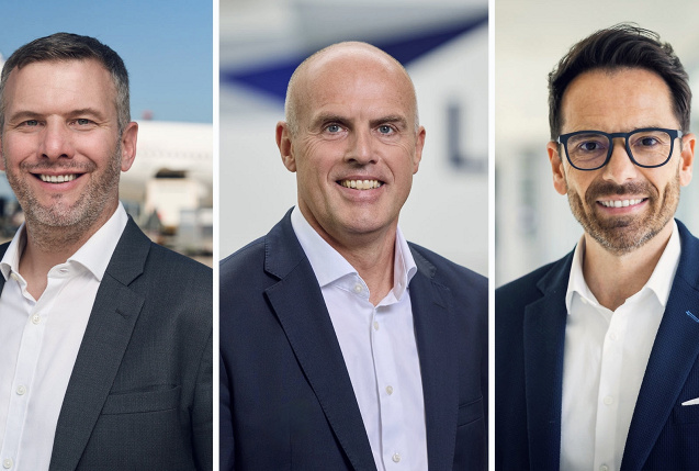 Collage von Edi Wolfensberger, Matthias Spohr und Michael Kircher., © Lufthansa Group