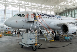 Lufthansa Technik testet neue "AeroSHARK"-Technologie auf Airbus A319., © Lufthansa Group