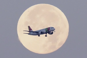 Ein Airbus A320 der Tap Air Portugal im Anflug auf Lissabon im Morgengrauen., © DPA/Armando Franca
