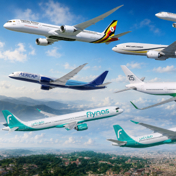Kollage mit Flugzeugen von Airbus und Boeing., © Airbus/Boeing