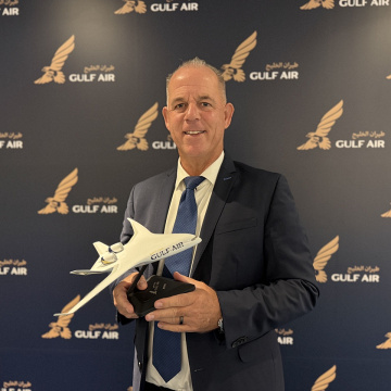 Martin Gauss., © Gulf Air