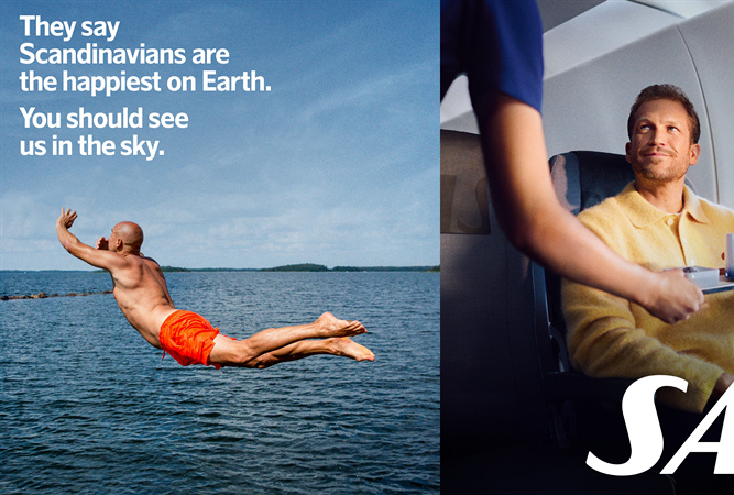 SAS startet Imagekampagne "Scandinavian as Standard", © SAS