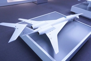 Modell der TMS-10, chinesischer Überschall-Businessjet, © Tianmushan Laboratory