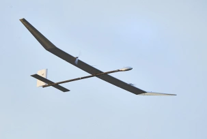 Das unbemannte Solarflugzeug "HAP-alpha" vom DLR., © DLR/Leon Jakobs