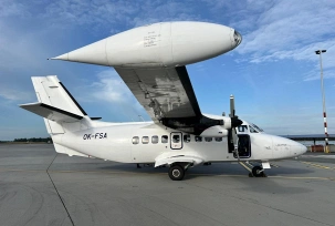 Lygg fliegt mit Let-410 von Van Air Europe., © Lygg
