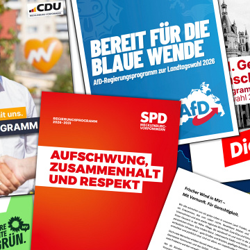 Wahlprogramme 2026 Mecklenburg-Vorpommern, © airliners.de
