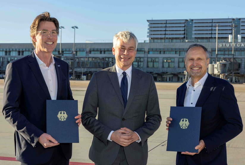 Stuttgart ersetzt Hilfstriebwerke am Boden durch Kabinenluft vom Netz, © Flughafen Stuttgart GmbH