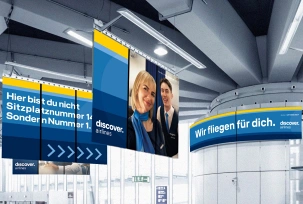 Discover-Werbung, © Discover Airlines