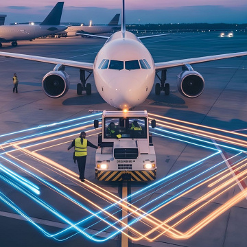 Ground Handling Effizienz, © airliners.de/KI