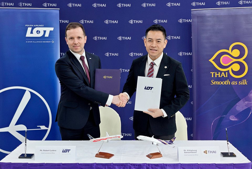 Lot und Thai Airways planen Codeshare ab Sommer 2027, © Lot