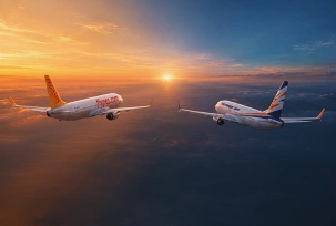 Pegasus und Smartwings, © Pegasus